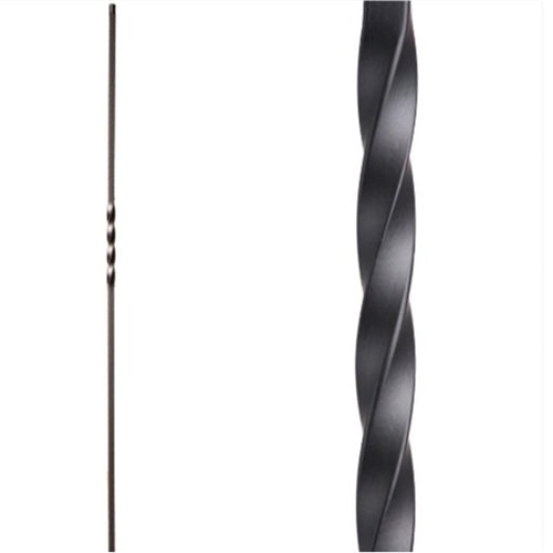 HOF HFSTB 16.1.1-T Single Twist Hollow Iron Baluster