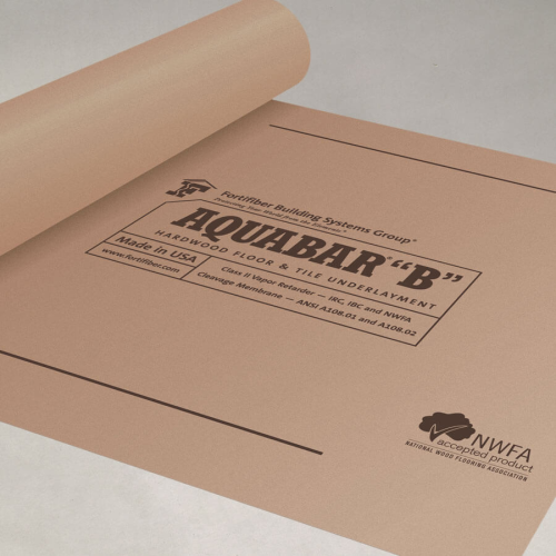 Fortifiber Aquabar Hardwood Underlay ( 500 SF/RL )