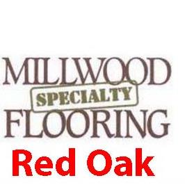 3/4" x 5" Red Oak Unfinished Hardwood 21.67sf (Millwood)