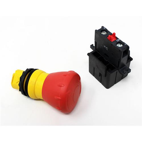 P836 – RED BUTTON FOR EMERGENCY SWITCH