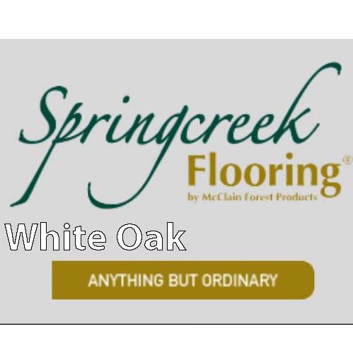 3/4" x 5" White Oak Unfinished Hardwood 22.75sf (Springcreek)