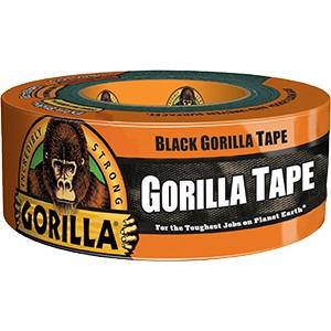 Gorilla Glue 60124 1.88" x 12Yd Black Gorilla Glue Tape