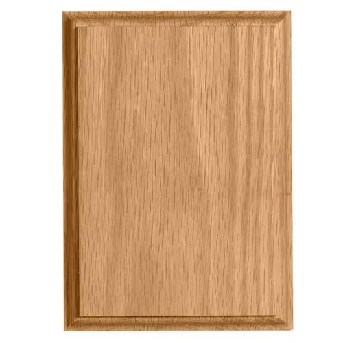 RO-7033 Rosette 4" X 5-1/2" (Retangular) Red Oak