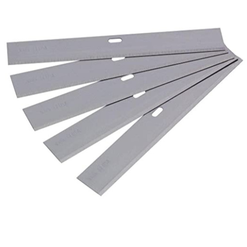 NO 695-10    4" Scraper Blades (10/tube)