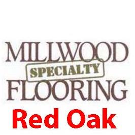 3/4" x 4"  Red Oak Unfinished Hardwood 17.34sf (Millwood)