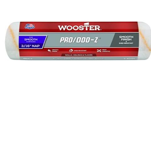 Wooster 48421 Pro/Doo-Z Roller Cover-3/16 Nap, 9-Inch