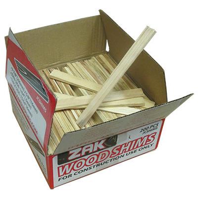 ZAK™ Wood Shims 200 per Box