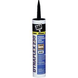 Dap 18280 10.1oz Black 230 Dynaflex Premium Elastomeric Latex Sealant