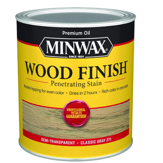 MinwaxStain Qt Classic Gray 271