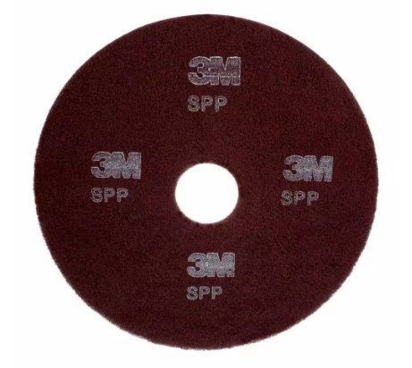 3M Scotch-Brite Surface Preparation Pad 16 in Maroon