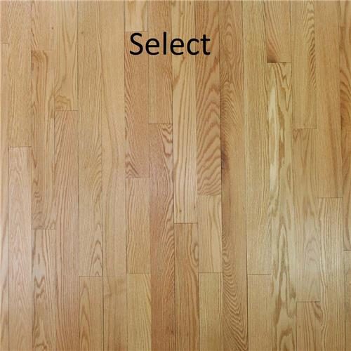Anthony Oak White Oak Select & Better Unfinished Hardwood Flooring – 3/4 in x 5 in