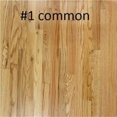 Cumberland Red Oak Unfinished Hardwood #1 Common 3/4 in x 5 in (23.34 SF/Bundle)