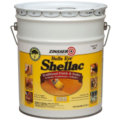 Clear Shellac Traditional Finish and Sealer 5 gal.