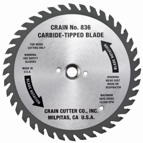 Crain Carbide Tipped Steel Blade #836
