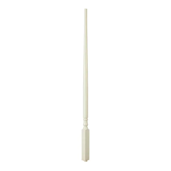 Primed Traditional Pin Top Wood Baluster C-5015 1-1/4