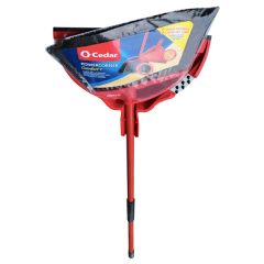 O-Cedar Power Corner Max Broom with Dustpan