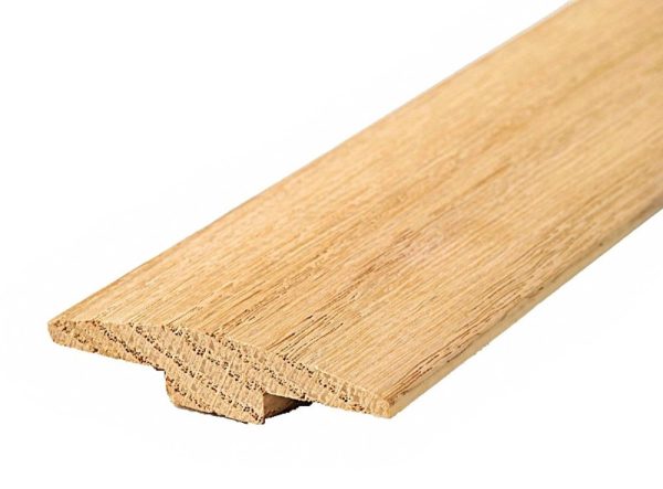 Red Oak Flat T-Molding 1-3/4