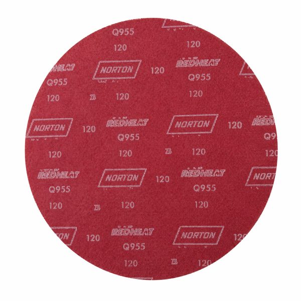 Norton Red Heat Screen Disc 16 in 120 Grit