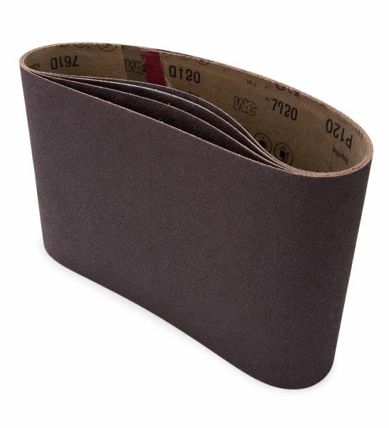 3M Purple Sanding Belt 7-7/8 in x 29-1/2 in 120 Grit