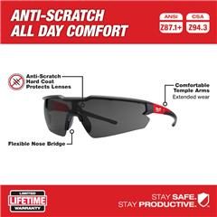 Milwaukee Safety Glasses Clear Anti-Scratch