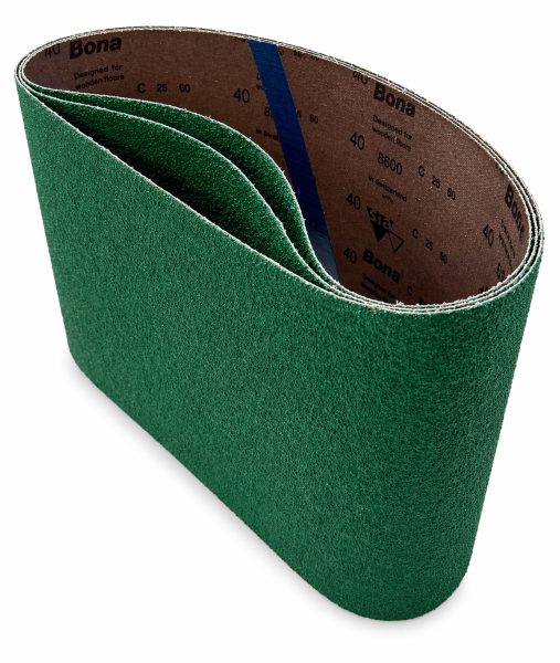 Bona Green Sanding Belt 8 in 40 Grit