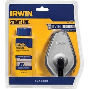 Irwin Strait-Line Chalk Reel with Blue Chalk