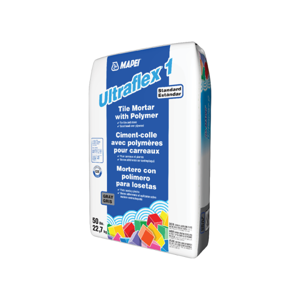 MAPEI UltraFlex 1 Gray Thinset Mortar 50 lb