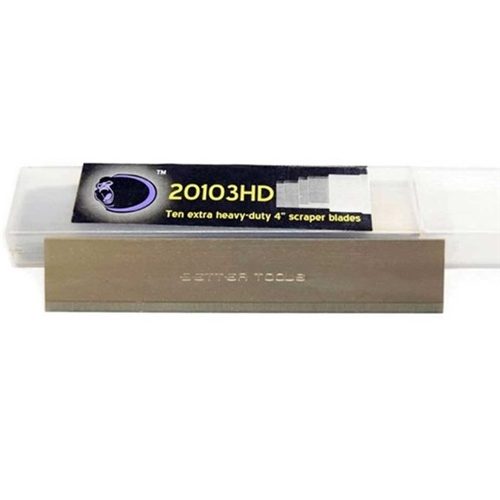 Extra Heavy-Duty Scraper Blade 4 in (50 Pack)