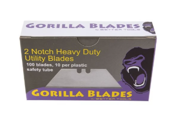 Heavy-Duty 2-Notch Utility Blades (100 Pack)