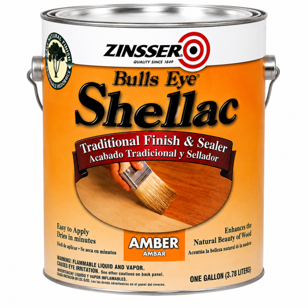 Amber Shellac 1 Gallon