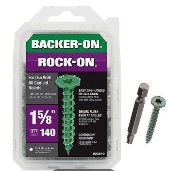 Backer-On Rock-On Cement Board Screws #9 x 1-5/8