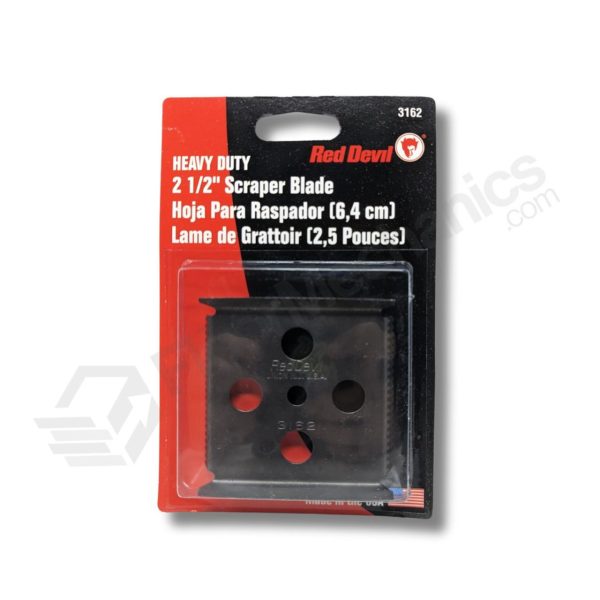Red Devil Scraper Blades 2-1/2 in Red (2 Pack)