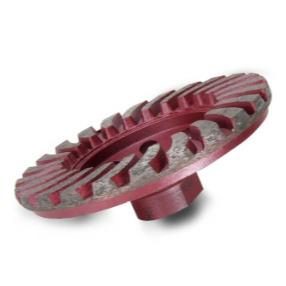 Rubi Stone Cup Wheel 4 in