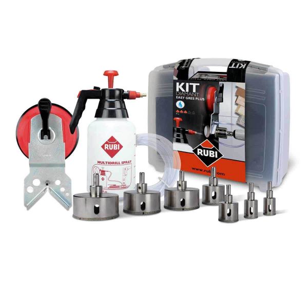 EasyGres Plus Diamond Drill Bit Kit (3/4 in, 1-1/8 in, 1-3/8 in, 1-3/4 in, 2 in, 2-1/2 in, 3 in)