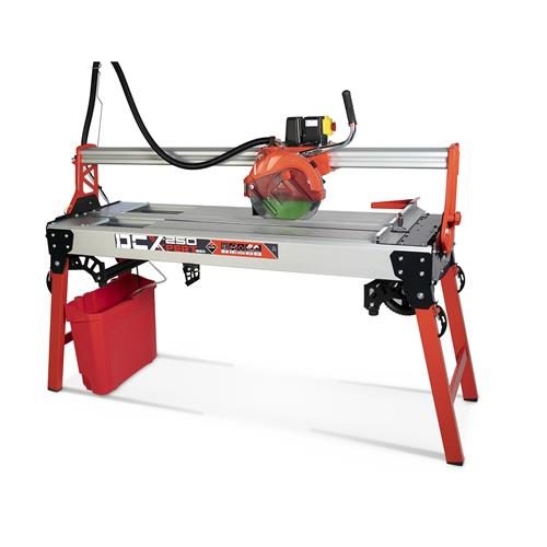 DCX-250 Expert Tile Saw 49 in 2 HP with 10 in Red Cobra Blade