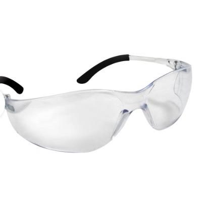 SAS Safety Glasses Black Frame Clear Lens