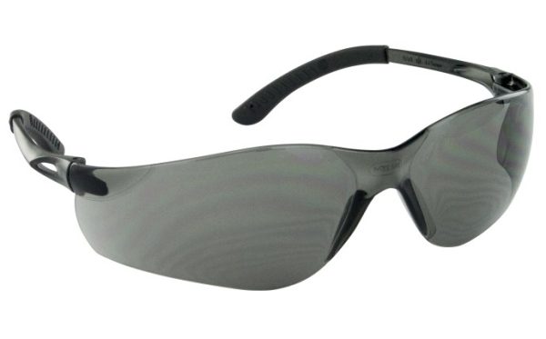 SAS Safety Glasses Black Frame Gray Lens