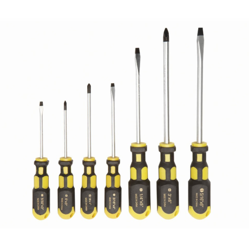 Double Grip Screwdriver Set (7 Piece)
