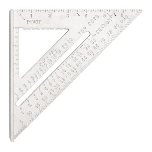 Aluminum Rafter Angle Square 7 in