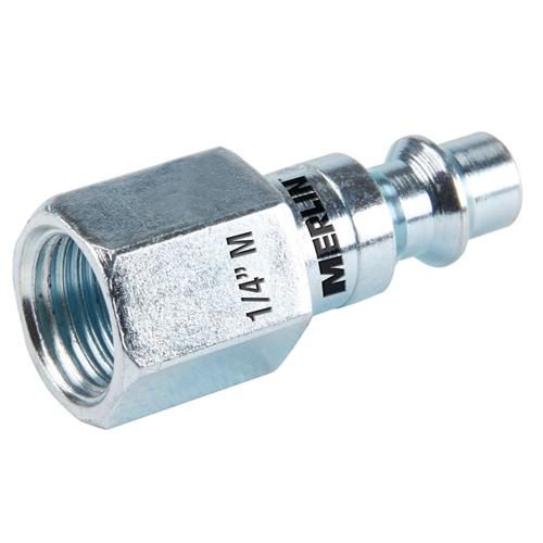 Steel Industrial Plug 1/4 in Female