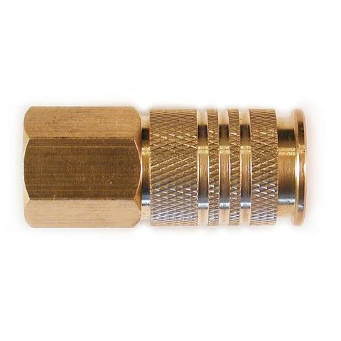 Brass Universal Coupler 1/4 in Female