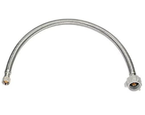 Braided Stainless Steel Toilet Supply Line 3/8 in x 7/8 in x 20 in