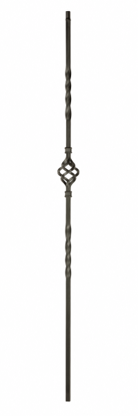 Single Basket Iron Baluster 1/2