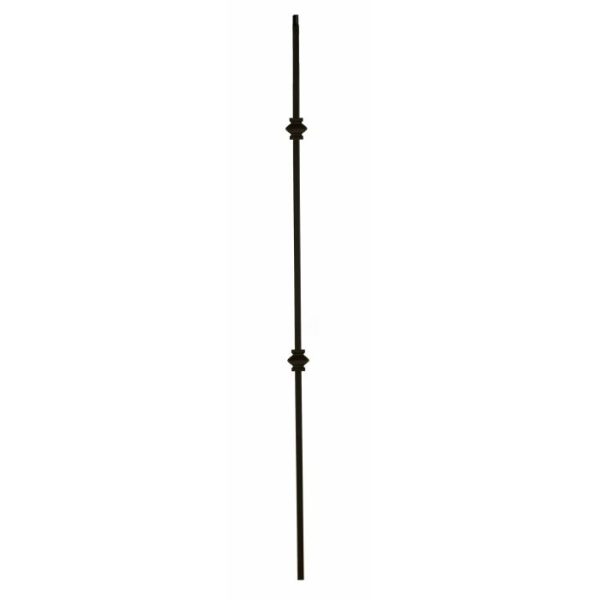 COF Single Knuckle Square Baluster Satin 1/2