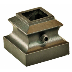 Flat Shoe with Set Screw for 1/2