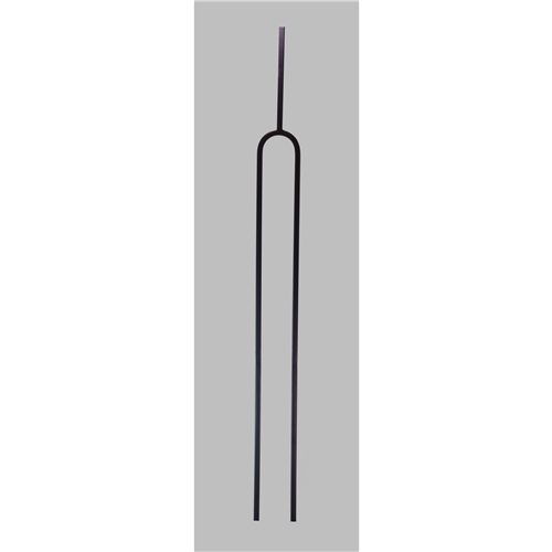 Oval Panel Iron Baluster 1/2
