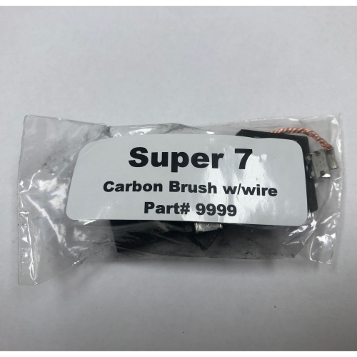Super 7 Carbon Brushes with Wire (4 Pack)