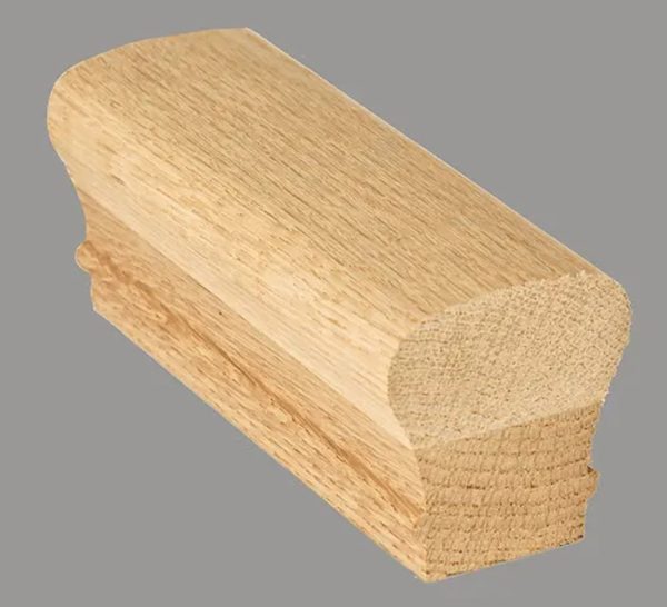 White Oak Traditional Fingerjoint Handrail – C-6010
