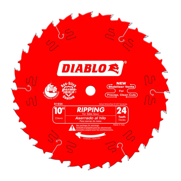 Diablo Ripping Blade 10 in 24T