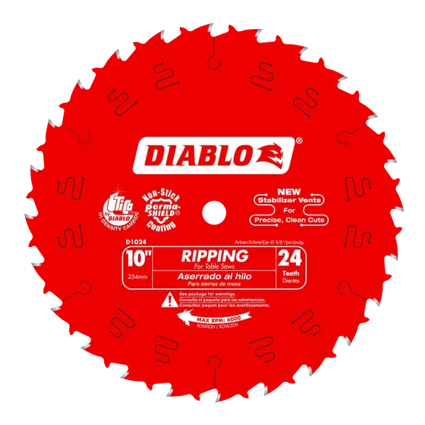 Diablo Ripping Blade 10 in 24T